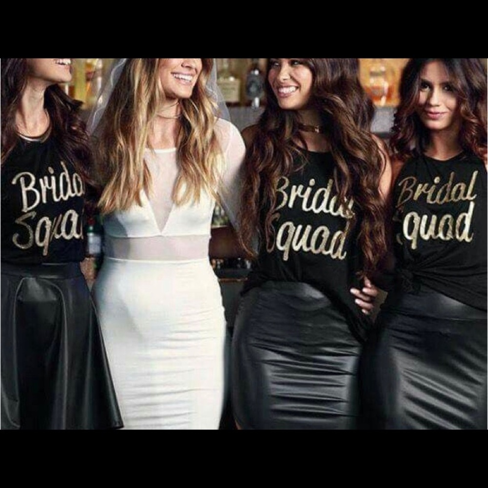 Bridal squad tank